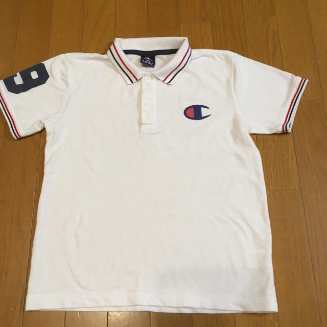 Champion(チャンピオン)のキッズ ポロシャツ  キッズ/ベビー/マタニティのキッズ服男の子用(90cm~)(Tシャツ/カットソー)の商品写真