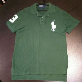 ポロラルフローレン(POLO RALPH LAUREN)の【古着】ラルフローレン ポロシャツ グリーン(ポロシャツ)