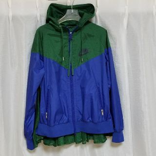 サカイ(sacai)の売りつくしsale☆　レア　NIKE×SACAI プリーツ　ブルゾン(ナイロンジャケット)