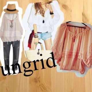 アングリッド(Ungrid)のungrid＊コットンチュニック(カットソー(長袖/七分))