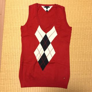 トミーヒルフィガー(TOMMY HILFIGER)のトミー  カシミヤ入ベスト(ウエア)