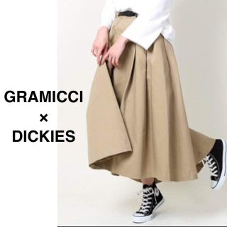 グラミチ(GRAMICCI)のじま様専用⑅◡̈ DICKIES×GRAMICCI  別注ボリュームスカート(ロングスカート)