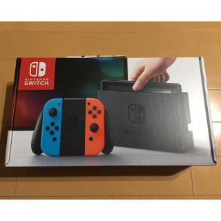 ニンテンドースイッチ(Nintendo Switch)のニンテンドー スイッチ Nintendo Switch ネオンレッド ブルー(家庭用ゲーム機本体)