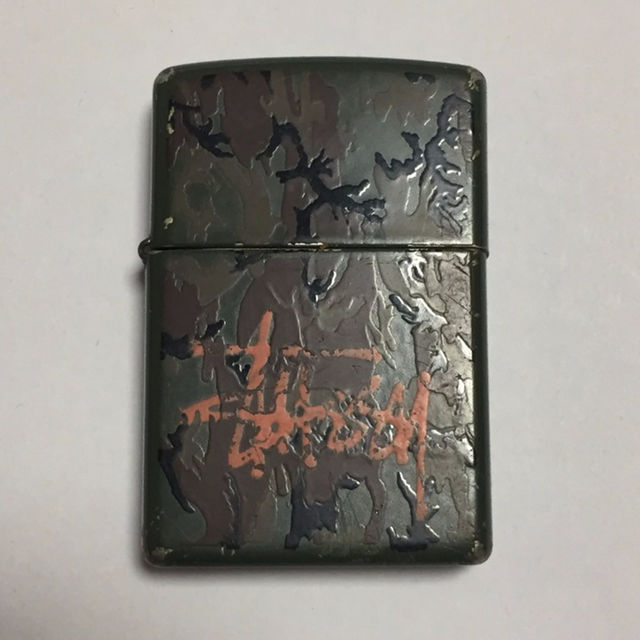 STUSSY(ステューシー)のSTUSSY ZIPPO 迷彩柄　ステューシー　ジッポー メンズのファッション小物(タバコグッズ)の商品写真