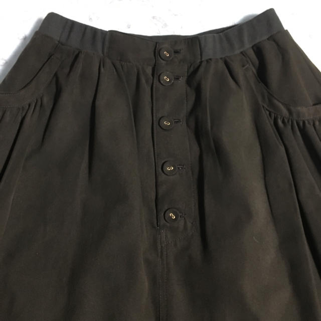 franche lippee(フランシュリッペ)のフランシュリッペ うぶ毛スカート レディースのスカート(ひざ丈スカート)の商品写真