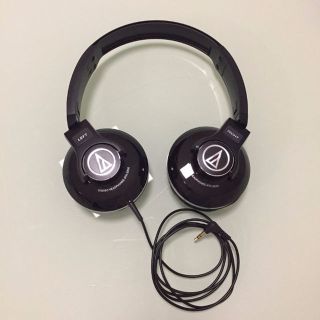 オーディオテクニカ(audio-technica)のaudio-technica ATH-S500 BK（生産完了品）(ヘッドフォン/イヤフォン)