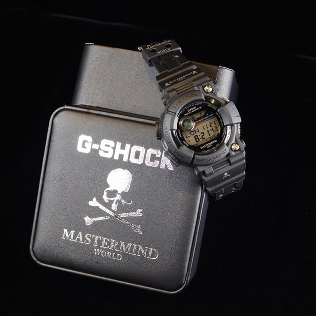 腕時計(デジタル)【レシート有】MASTERMIND WORLD × G-SHOCK