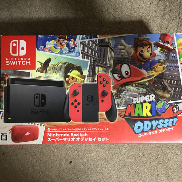 Nintendo Switch - ニンテンドースイッチ スーパーマリオオデッセイセットの通販 by がれ's shop｜ニンテンドースイッチ