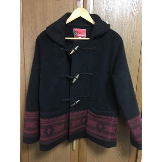 ラディアル(RADIALL)のラディアル RADIALL 15AW ダッフルコート ジャケット黒38 超美品(ダッフルコート)