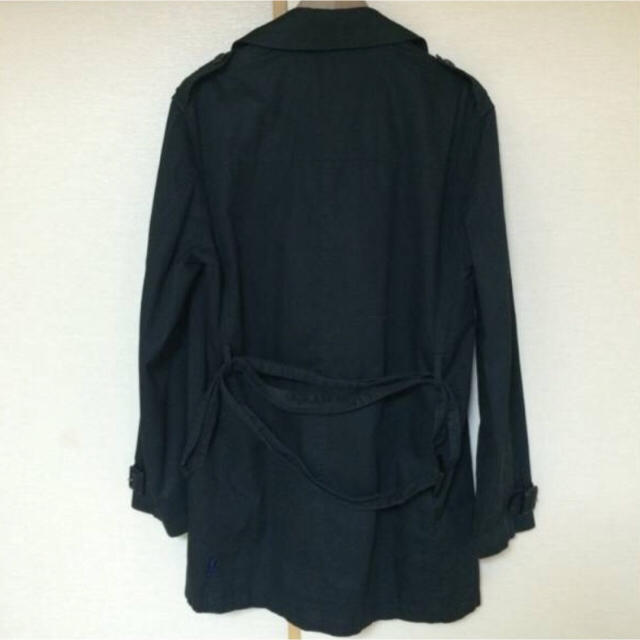 R.NEWBOLD(アールニューボールド)の ポールスミス アールニューボルド トレンチコート 黒 L メンズのジャケット/アウター(トレンチコート)の商品写真