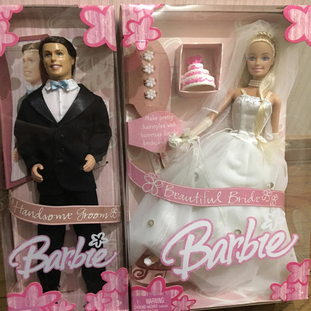 Barbie(バービー)のバービー ウェディング ウェルカムドール ハンドメイドのウェディング(ウェルカムボード)の商品写真