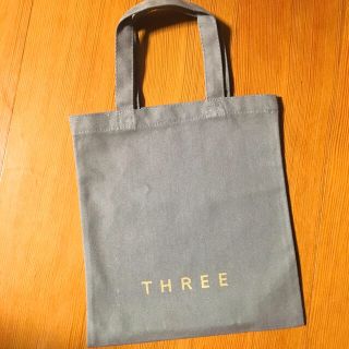 スリー(THREE)のTHREE ノベルティ バッグ(ショップ袋)