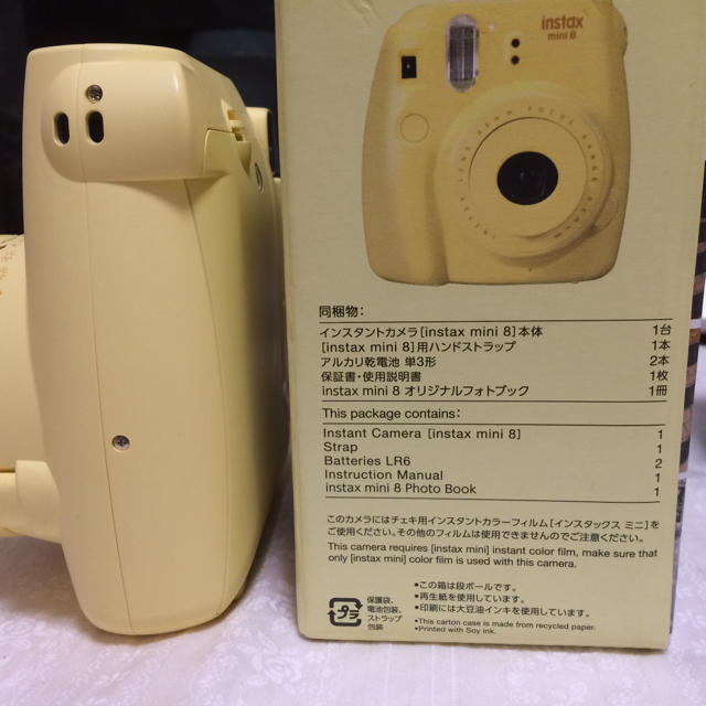 富士フイルム(フジフイルム)のFUJIFILM instax mini8 チェキ スマホ/家電/カメラのカメラ(フィルムカメラ)の商品写真