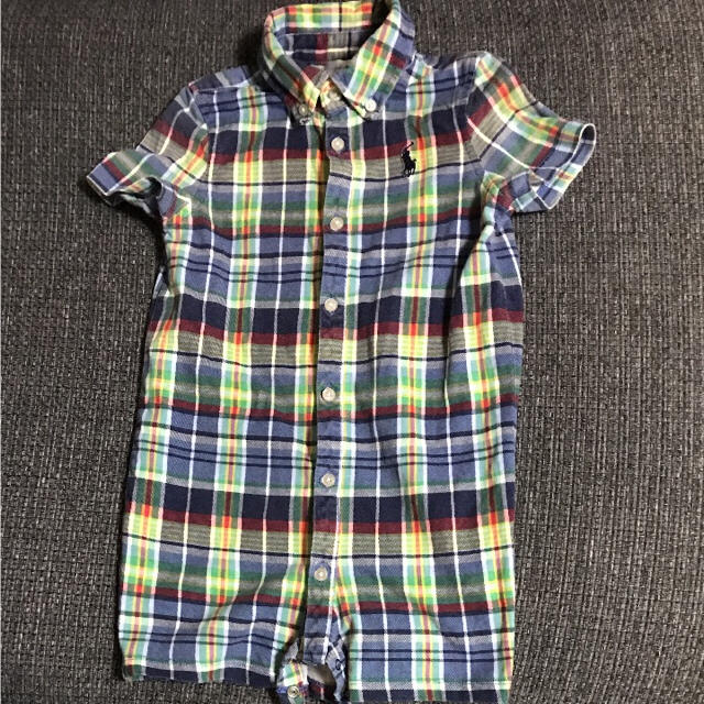 Ralph Lauren(ラルフローレン)のロンパース2点セット キッズ/ベビー/マタニティのキッズ服男の子用(90cm~)(その他)の商品写真