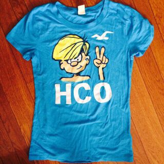 ホリスター(Hollister)の新品HOLLISTER♡ブルーTシャツ(Tシャツ(半袖/袖なし))
