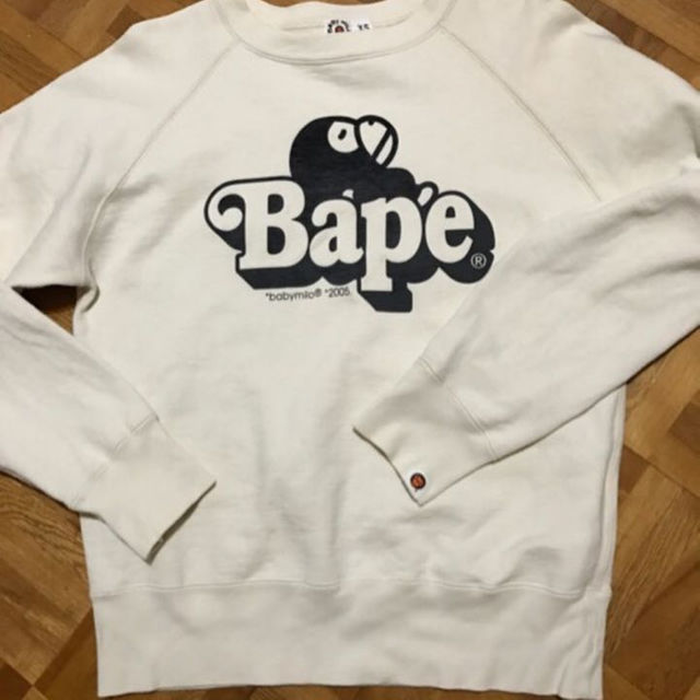 A BATHING APE - A BATHING APE 白マイロスウェットの通販 by A BATHING APE - A BATHING APE 白マイロスウェットの通販 by