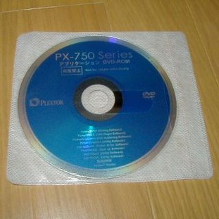 ＰＬＥＸＴＯＲ ＰＸ−７５０シリーズ アプリケーションＤＶＤ-ＲＯＭ(PC周辺機器)