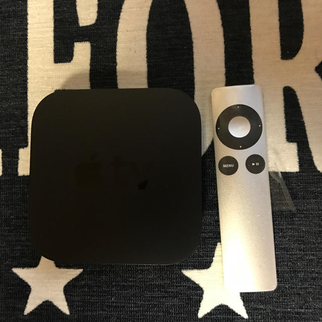 Apple(アップル)のApple TV 第3世代 hdmiケーブル付き スマホ/家電/カメラのテレビ/映像機器(その他)の商品写真