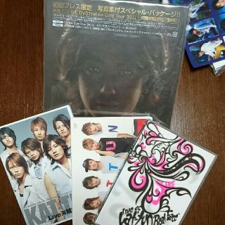 ジャニーズ(Johnny's)のKAT-TUN DVD３点＋赤西仁DVDセット(ミュージック)