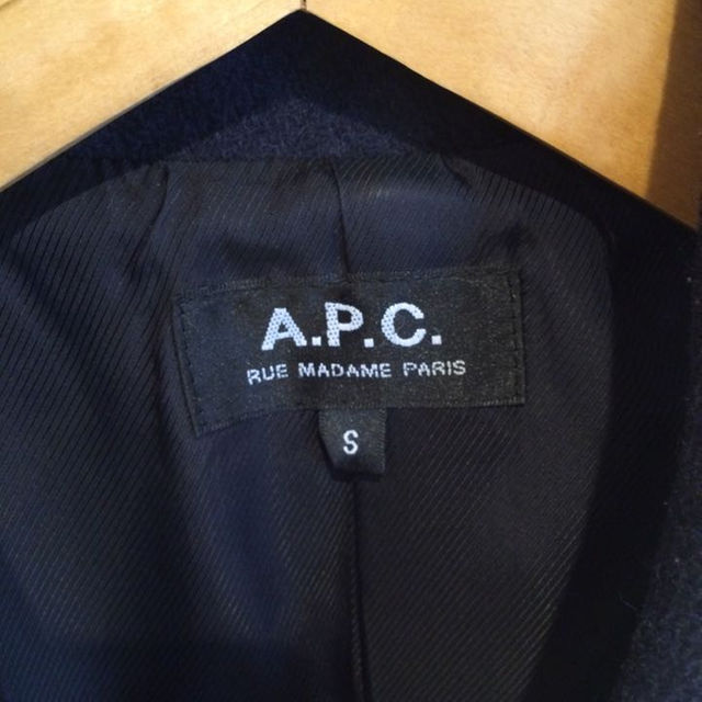 A.P.C(アーペーセー)のお値下げ！A.P.C. メルトンピーコート メンズのジャケット/アウター(ピーコート)の商品写真