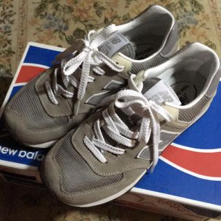 ニューバランス(New Balance)のニューバランス ML574 VG グレー スニーカー 24.5cm(スニーカー)