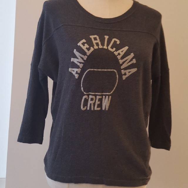 AMERICANA(アメリカーナ)のアメリカーナ レディースのトップス(Tシャツ(長袖/七分))の商品写真