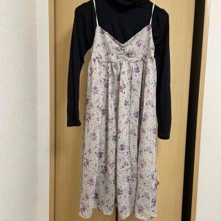 アイアイエムケー(iiMK)の花柄キャミワンピース(ひざ丈ワンピース)