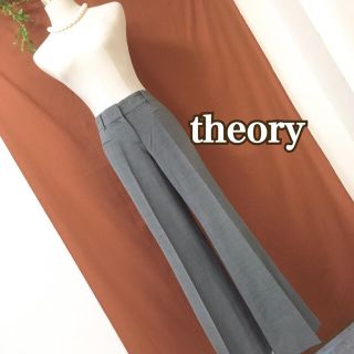 セオリー(theory)の美品＊theory ワイドパンツ＊(カジュアルパンツ)