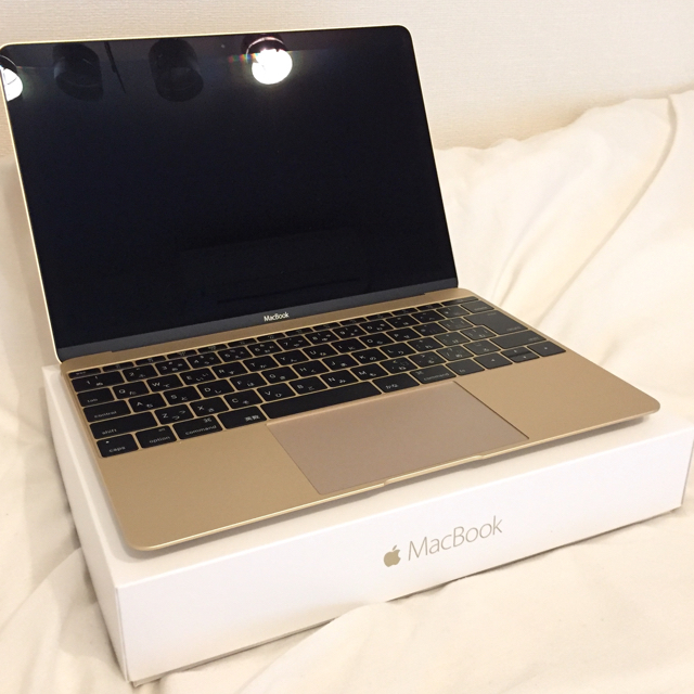 Mac (Apple)(マック)のMacBook early2016 gold スマホ/家電/カメラのPC/タブレット(ノートPC)の商品写真