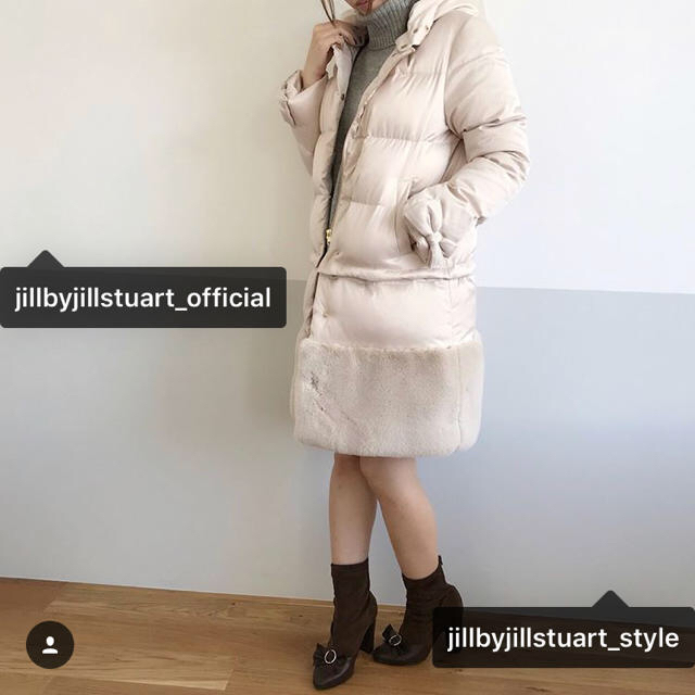 JILL by JILLSTUART(ジルバイジルスチュアート)のLilly様専用❤️まいまい着用ジルバイジルスチュアート4wayダウン レディースのジャケット/アウター(ダウンコート)の商品写真