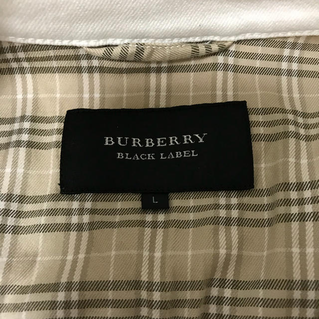 BURBERRY BLACK LABEL(バーバリーブラックレーベル)のBURBERRY BLACK LABEL men's デニムジャケット メンズのジャケット/アウター(ブルゾン)の商品写真