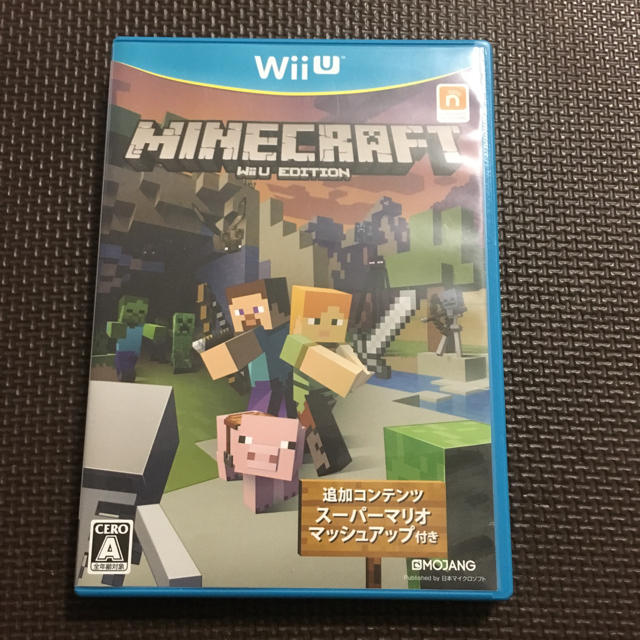 Wii U Wii U マインクラフト ソフト Minecraft 期間限定価格 の通販 By Myao S Shop ウィーユーならラクマ