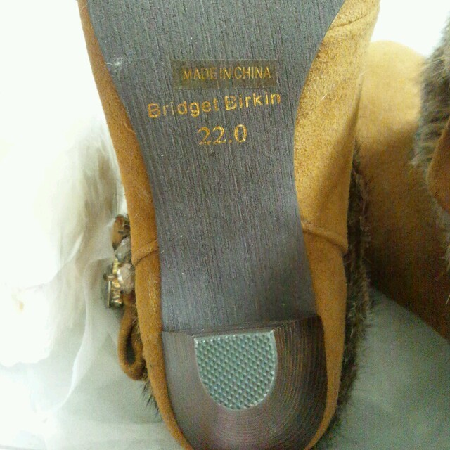 Bridget Birkin(ブリジットバーキン)の未使用 Bridget Birkin レディースの靴/シューズ(ブーツ)の商品写真