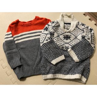 ザラキッズ(ZARA KIDS)のZARA  GAP セーター  90センチ(ニット)