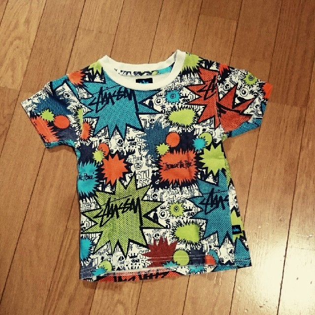 STUSSY(ステューシー)のステューシー キッズTシャツ キッズ/ベビー/マタニティのキッズ服男の子用(90cm~)(Tシャツ/カットソー)の商品写真