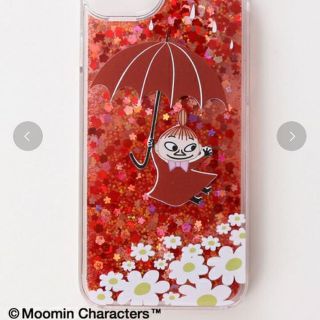 新品未使用■スマホケース リトルミィ MOOMIN iPhone7/6/6s対応(iPhoneケース)