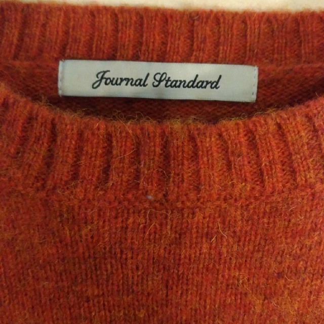 JOURNAL STANDARD(ジャーナルスタンダード)の【美品】ジャーナルスタンダード　セーター　オレンジ メンズのトップス(ニット/セーター)の商品写真