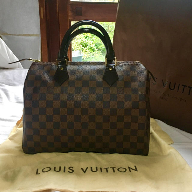 【美品】 LOUIS VUITTON ダミエ スピーディ30  ボストンバッグ