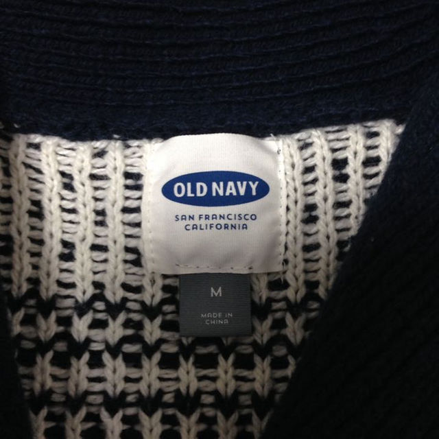 Old Navy(オールドネイビー)のオールドネイビー セーターカーディガン メンズのトップス(カーディガン)の商品写真