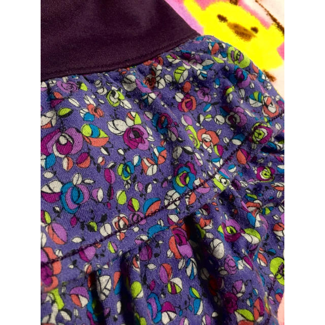 ANNA SUI mini(アナスイミニ)のアナスイミニ ANNA SUI mini130スカート キュロット パンツ120 キッズ/ベビー/マタニティのキッズ服女の子用(90cm~)(スカート)の商品写真