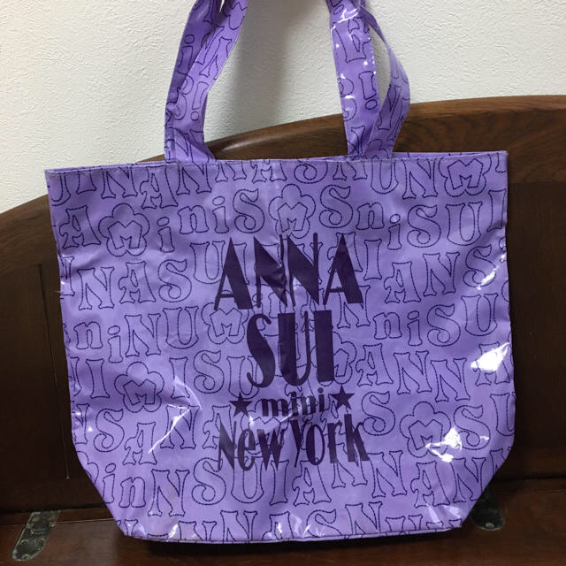 ANNA SUI mini(アナスイミニ)のアナスイ エコバッグ 紫 レディースのバッグ(エコバッグ)の商品写真