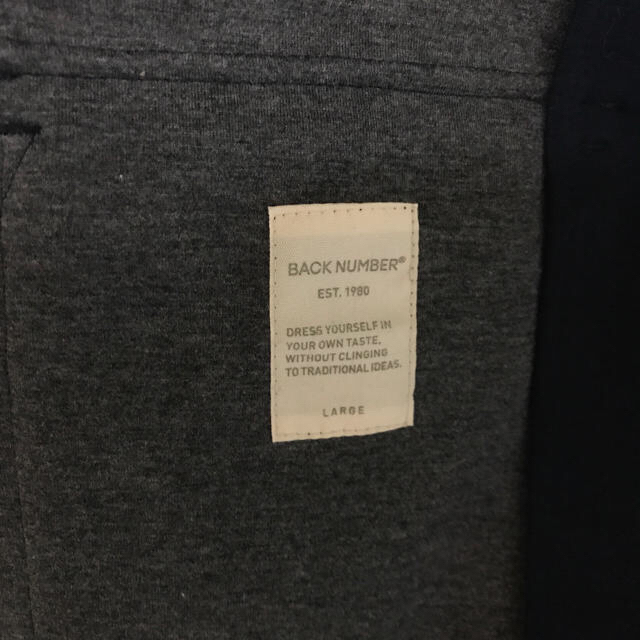 BACK NUMBER(バックナンバー)のチェスターコート  メンズのジャケット/アウター(チェスターコート)の商品写真