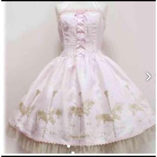 アンジェリックプリティー(Angelic Pretty)のTwinkle CarnivalホルターネックJSK＆カチュ＆ソックス(ひざ丈ワンピース)