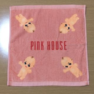 ピンクハウス(PINK HOUSE)のるっこ様専用 HOUSE キューピー柄フェイスタオル(ハンカチ)