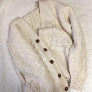 フラワー(flower)のknit cardigan(カーディガン)