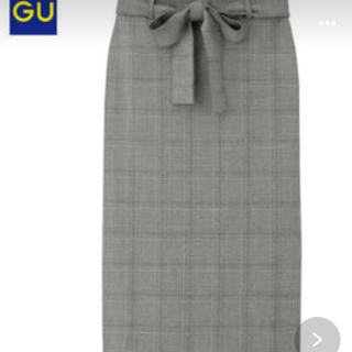 ジーユー(GU)のGU グレンチェック スカート(ひざ丈スカート)