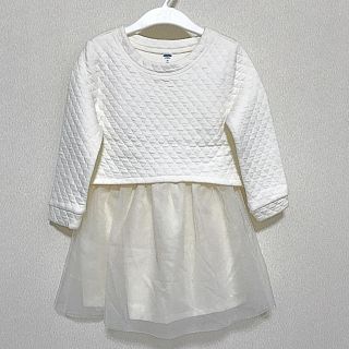 オールドネイビー(Old Navy)の美品 OLD NAVY チュールスカート付き ワンピース(ワンピース)