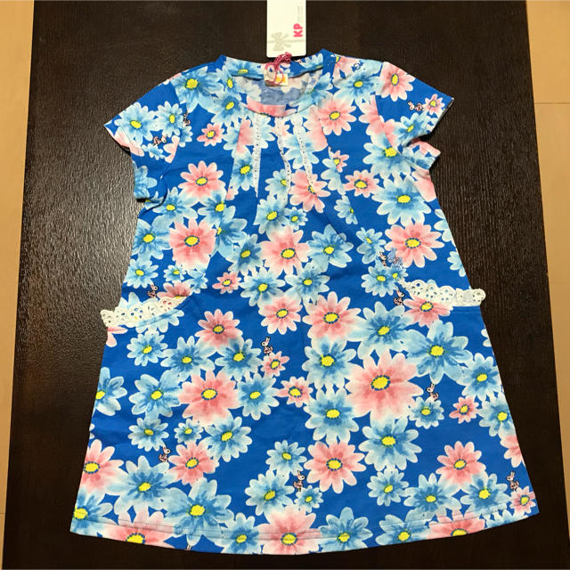 KP(ニットプランナー)の新品★タグ付き KP ワンピース サイズ95 キッズ/ベビー/マタニティのキッズ服女の子用(90cm~)(ワンピース)の商品写真