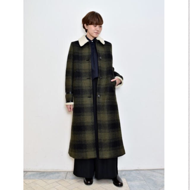 MM6 - MM6 2016aw チェックコートの通販 by atsuko's shop|エムエム
