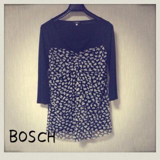 ボッシュ(BOSCH)のBOSCH♡チュールカットソー(カットソー(長袖/七分))